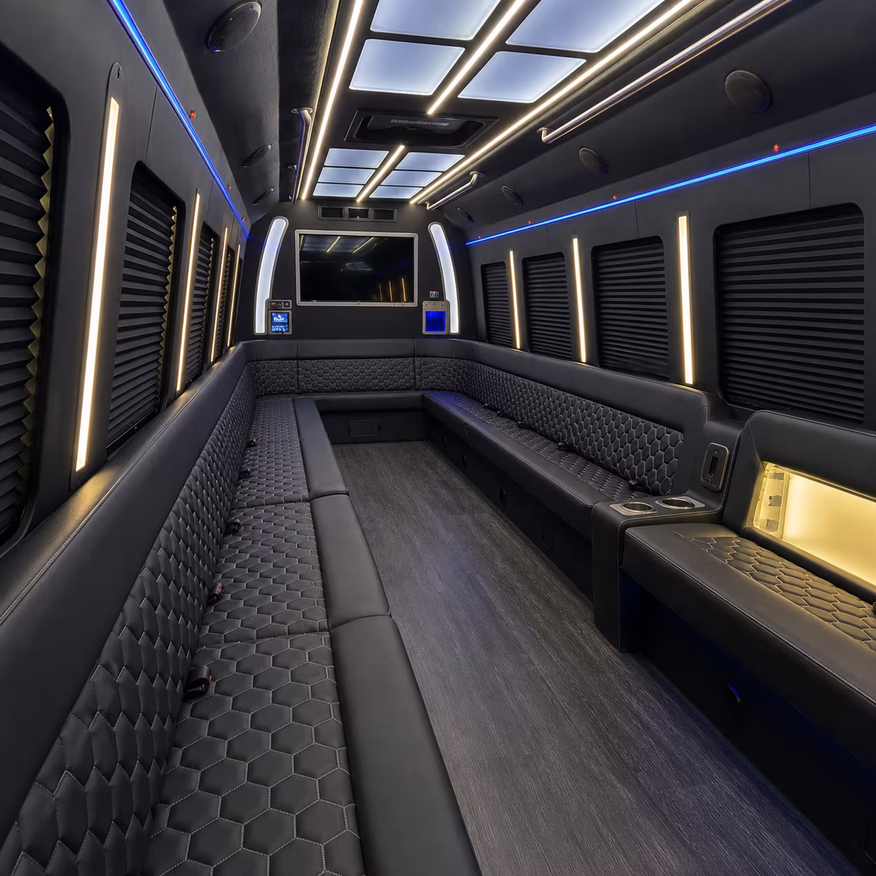 corporate party bus rental