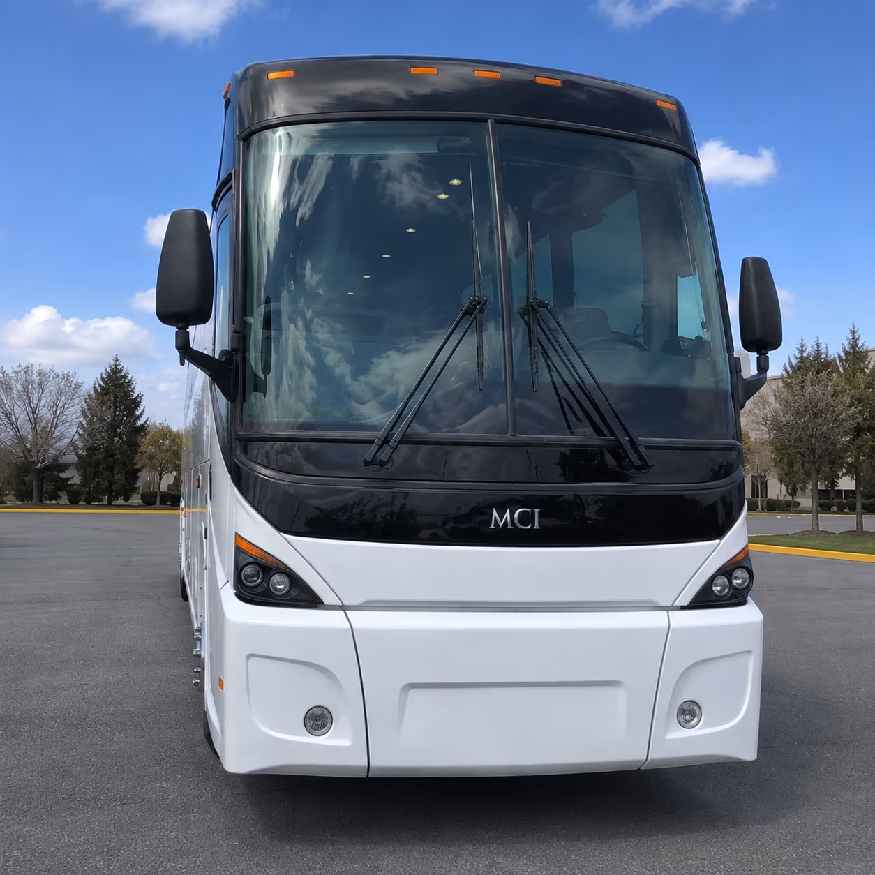 hanford 56 passenger charter bus