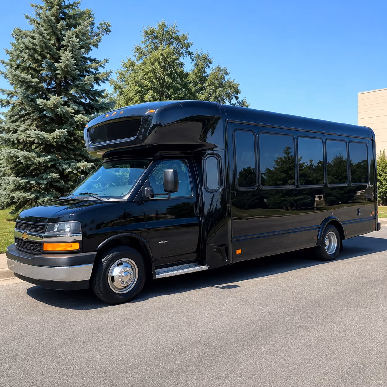 hanford party bus booking step 1