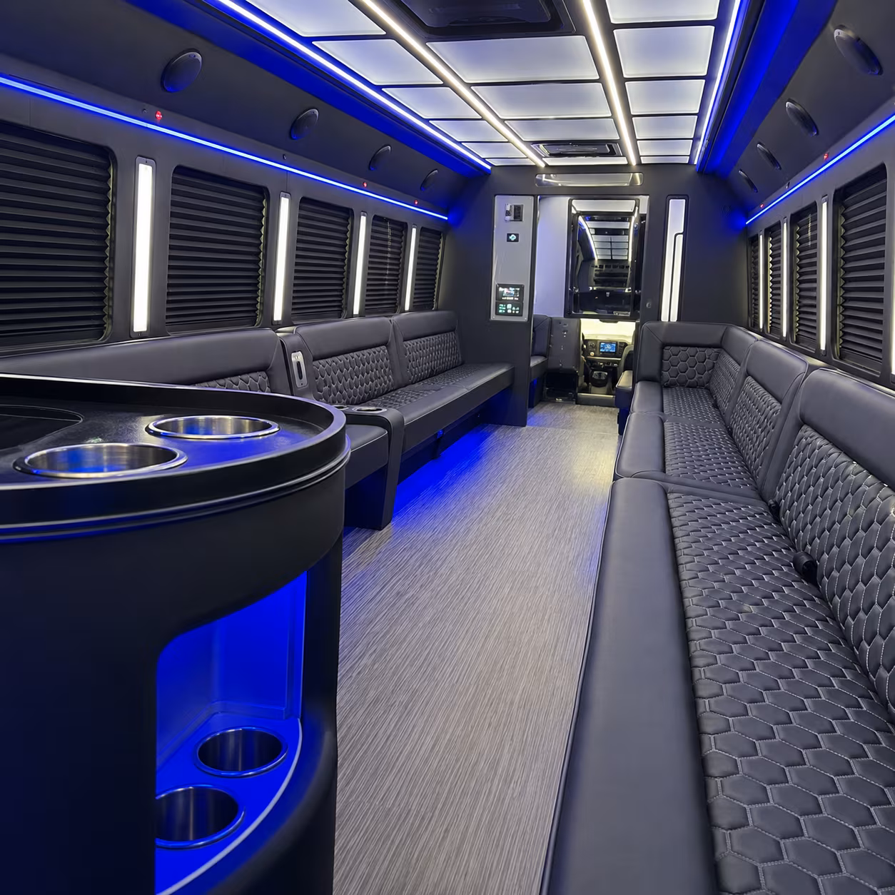 wedding party bus rental
